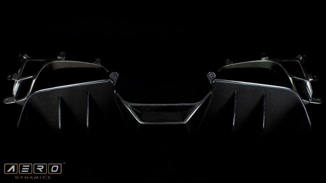 AERO Diffusor-Set Carbon für Ferrari 458 Italia Spider | Heckdiffusor, Spoiler, TÜV