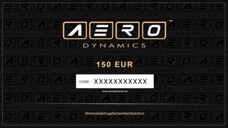 AERO Dynamics Gutschein 150 Rabattcode Gutscheincode Rabatt Geschenk