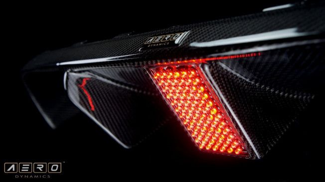 AERO Diffusor LED F1 Carbon für BMW M3 M4 F80 F82 F83 | Heckdiffusor, Spoiler, TÜV, Formel 1