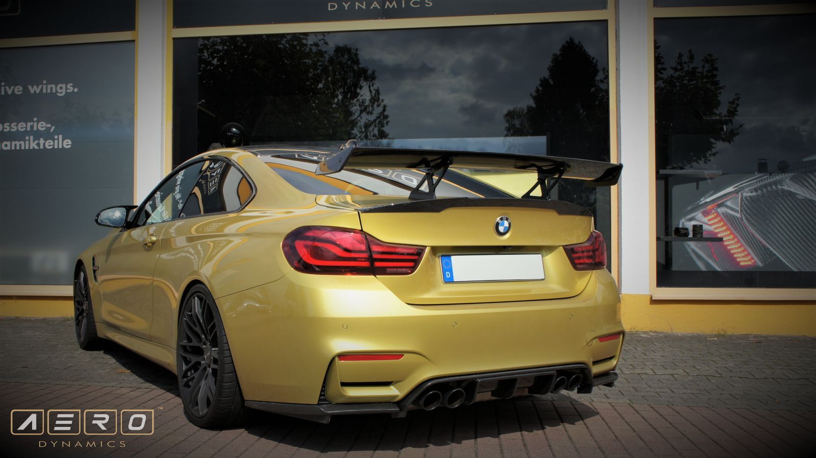 AERO Heckflügel GTX Carbon für BMW M4 F82 | Heckspoiler Spoiler TÜV Original
