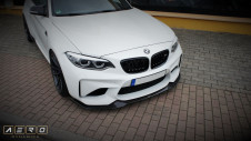 AERO Frontspoiler im M2CS Design Carbon für BMW M2 F87 | Spoiler, Frontlippe, TÜV, Service
