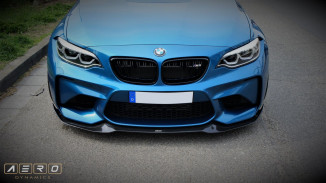 AERO Frontspoiler im M2CS Design Carbon für BMW M2 F87 | Spoiler, Frontlippe, TÜV, Service