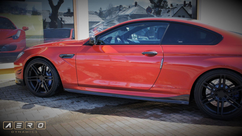 AERO Seitenschweller DTM Carbon mit TÜV für BMW M6 F12 F13 Coupe Cabrio | Schweller Spoiler