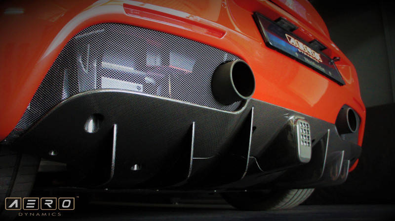 AERO Diffusor Carbon mit TÜV für Ferrari 488 GTB GTS Heckdiffusor, Spoiler, Original