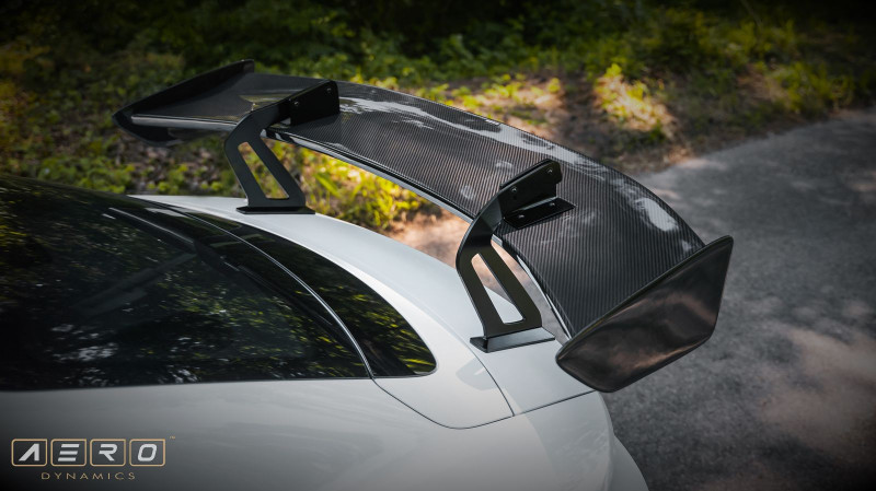 AERO Heckspoiler swan neck Heckflügel Flügel Carbon mit TÜV für Porsche Taycan, Taycan S, Turbo, 4S Spoiler