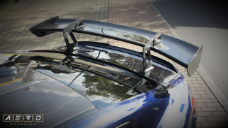 AERO Heckflügel GT-Track Schwanenhals Carbon mit TÜV für BMW M2 M3 M4 M5 M6 M8  Spoiler, Flügel AD082203-5 aerodynamics