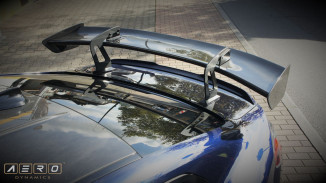 AERO Heckflügel GT-Track Schwanenhals Carbon
