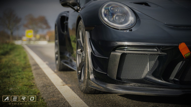 AERO Front-Einsatz insert Carbon für Porsche 911 991.2 GT3RS Verkleidung front bumper