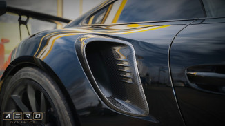 AERO Lufteinlässe seitlich TÜV Carbon für Porsche 991 GT3RS GT2RS side trim Verkleidung Air intake