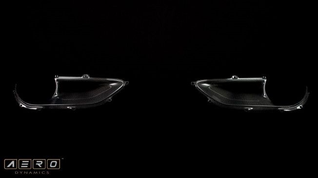 AERO Rücklichter Verkleidung Carbon für Ferrari 488 GTB GTS | Einsatz, Montageservice, Original