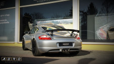 AERO Heckflügel GT Carbon mit TÜV • Abbildung Porsche Cayman 987