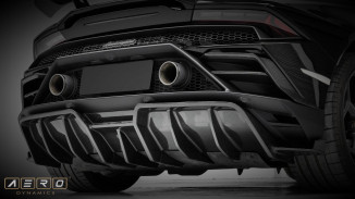 AERO Dynamics Aerodynamics Diffusor Carbon mit TÜV für Lamborghini Huracan EVO Heck Aufsatz spoiler diffuser