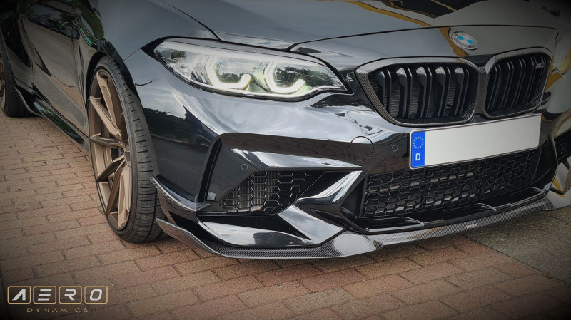 AERO Dynamics Canards CS-R Carbon mit TÜV für BMW M2 Competition M2CS F87 Flics Spoiler
