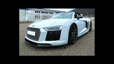 AERO Dynamics Aerodynamics Frontspoiler Splitter Spoiler Carbon mit TÜV für Audi R8 4S Performance Plus RWD AD044113