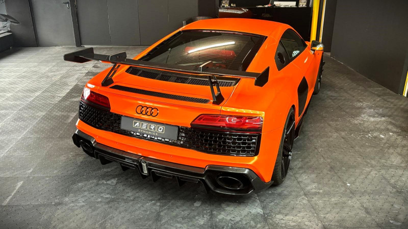 AERO Heckflügel Schwanenhals Carbon für Audi R8 4S, AD082203-5X