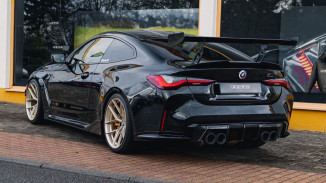 AERO Heckflügel GT-Flex 140 cm, BMW M4 G82, höchste Höheneinstellung