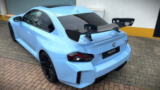 AERO Heckflügel GT-Track Schwanenhals für BMW M2 G87 Coupe