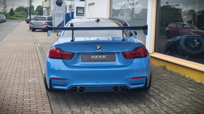 AERO Heckspoiler GT-Track Schwanenhals Carbon mit TÜV für BMW M4 F82