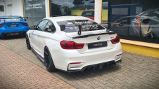 AERO Heckflügel GT-Flex 160 cm, BMW M4 F82, niedrigste Höheneinstellung