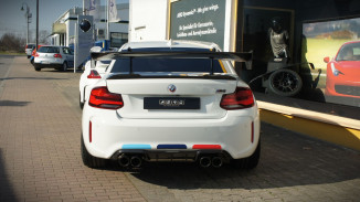 AERO Heckflügel GT-Track Schwanenhals CFK BMW M2 F87