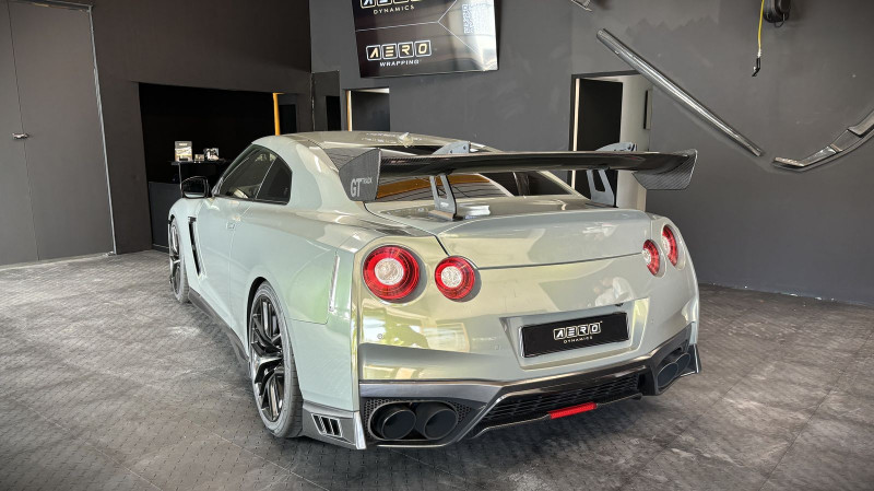 AERO Heckflügel GT-Track Schwanenhals für Nissan GTR R35 von Tutty Tran