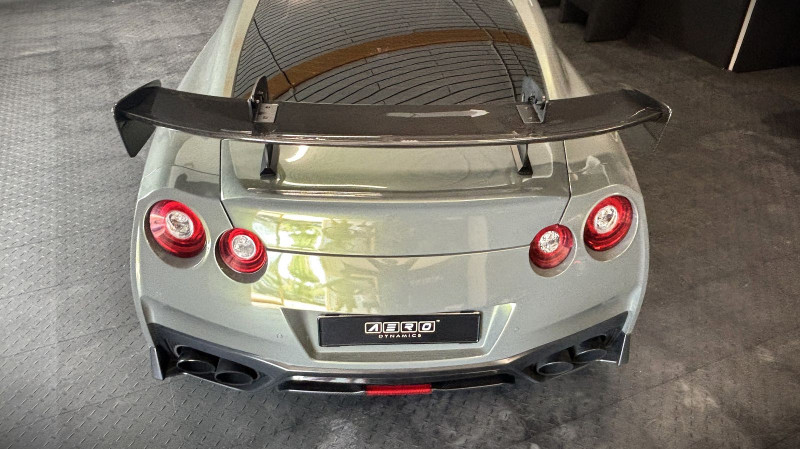 AERO Heckflügel GT-Track Schwanenhals mit TÜV für Nissan GTR R35 von Tutty Tran