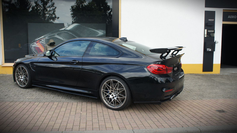 AERO Heckflügel GT-Flex Curved BMW M4 F82, niedrigste Höheneinstellung