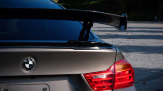 AERO Heckflügel GT-Flex Curved Carbon, BMW 435  F-Reihe, niedrigste Höheneinstellung