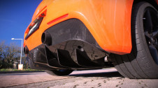 AERO Diffusor Carbon mit TÜV für Ferrari 488 GTB GTS Spider