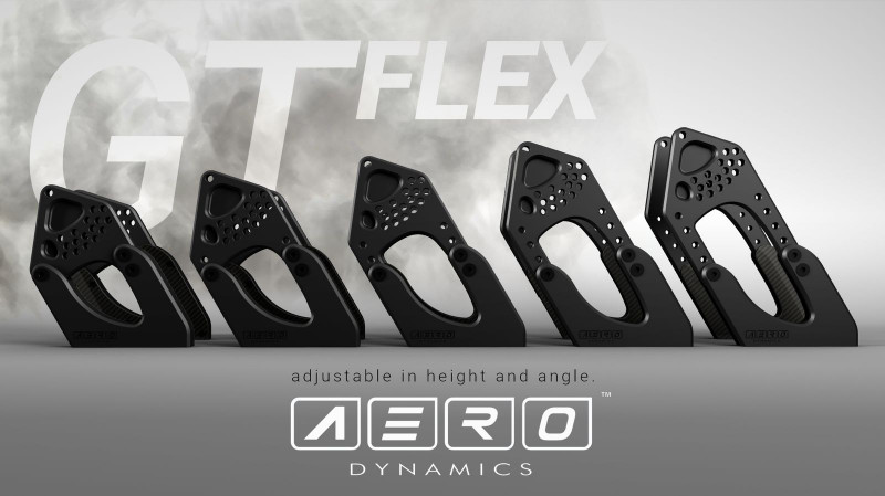 Verstellbare Höhe über einen Heckflügel-Fuß!