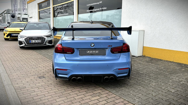 AERO Heckflügel GT-Track Schwanenhals für BMW M3 F80