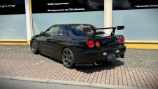 AERO Heckflügel GT-Flex mit 140 cm Spannweite beim Nissan Skyline R34