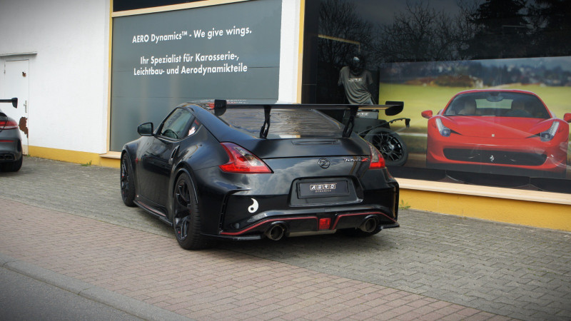 GT-Flex 160 cm Nissan 370Z Nismo, höchste Position Heckflügel