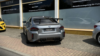 AERO Heckflügel GT-Flex Curved für BMW M2 G87, höchste Heckflügelposition