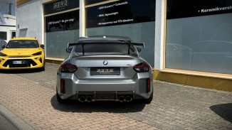 AERO Heckflügel GT-Flex Curved für BMW M2 G87, höchste Heckflügelposition