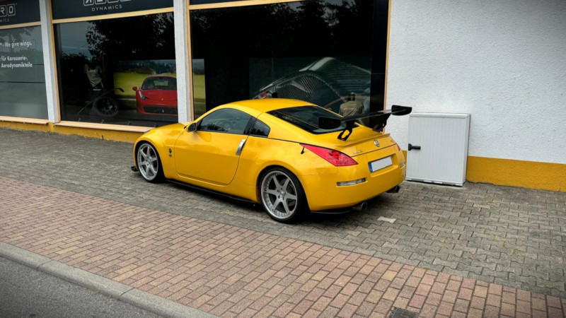 AERO Heckflügel GT-Flex 160 cm für Nissan 350 Z, höchste Heckflügelposition