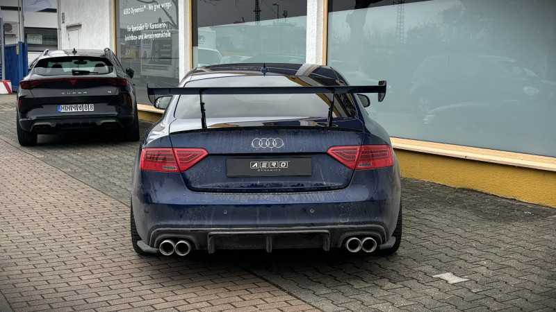 AERO Heckflügel GT-Flex 140 cm für den Audi A5/S5/RS5, niedrigste Heckflügelposition