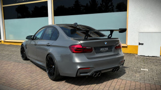 AERO Heckflügel GT-Flex 160 cm, BMW M3 F80, niedrigste Höheneinstellung