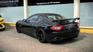 AERO Heckflügel GT-Flex Curved für Maserati GranTurismo. Niedrigste Höhenposition