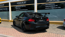 AERO Heckflügel GT-Flex Curved BMW M2 F87, höchste Heckflügelposition