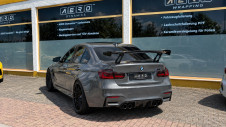 AERO Heckflügel GT-Flex Curved BMW M3 F80, höchste Höheneinstellung