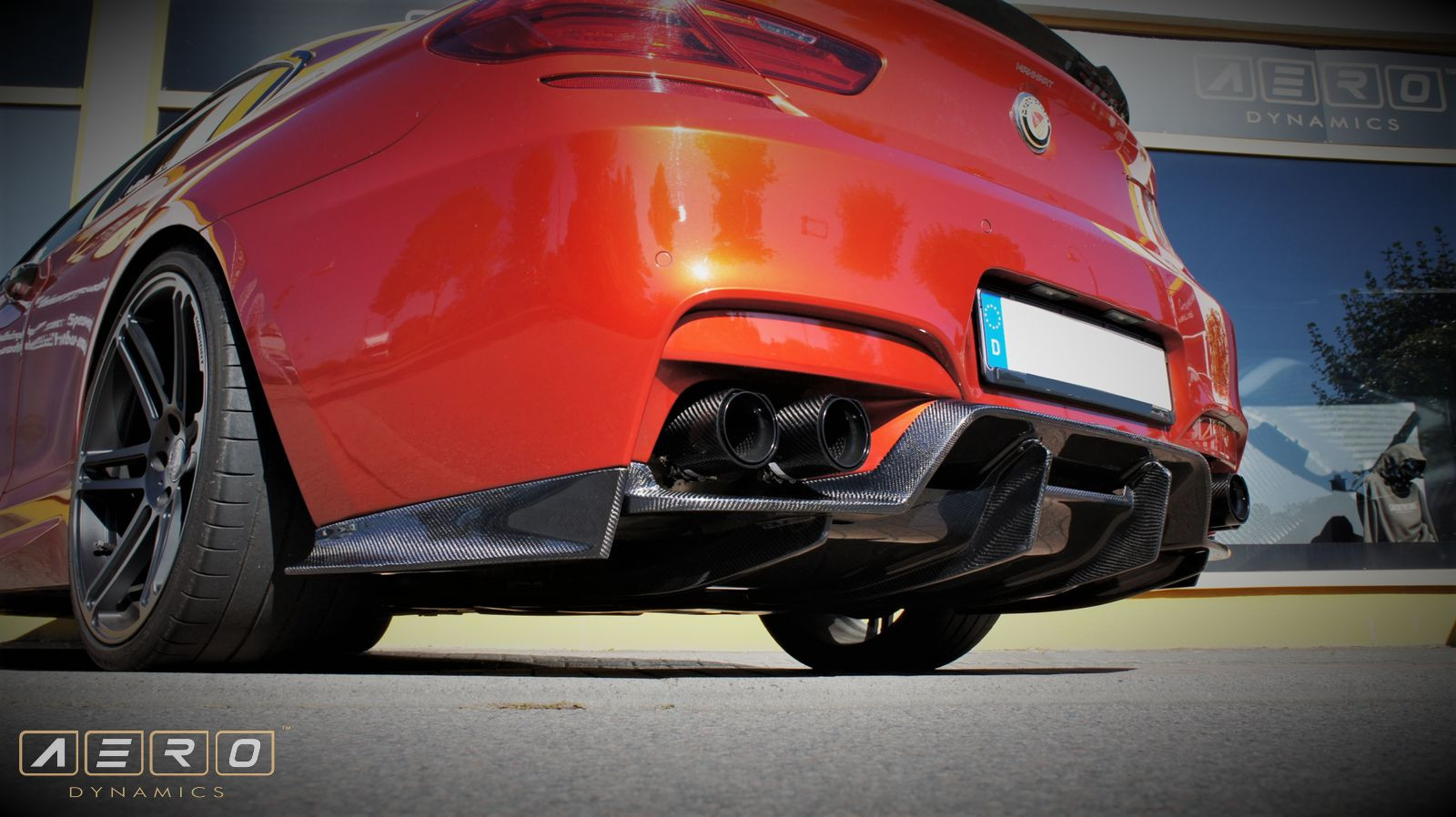 AERO Frontspoiler Carbon TÜV für BMW M6 F12 F13 F06 Cabrio Coupe