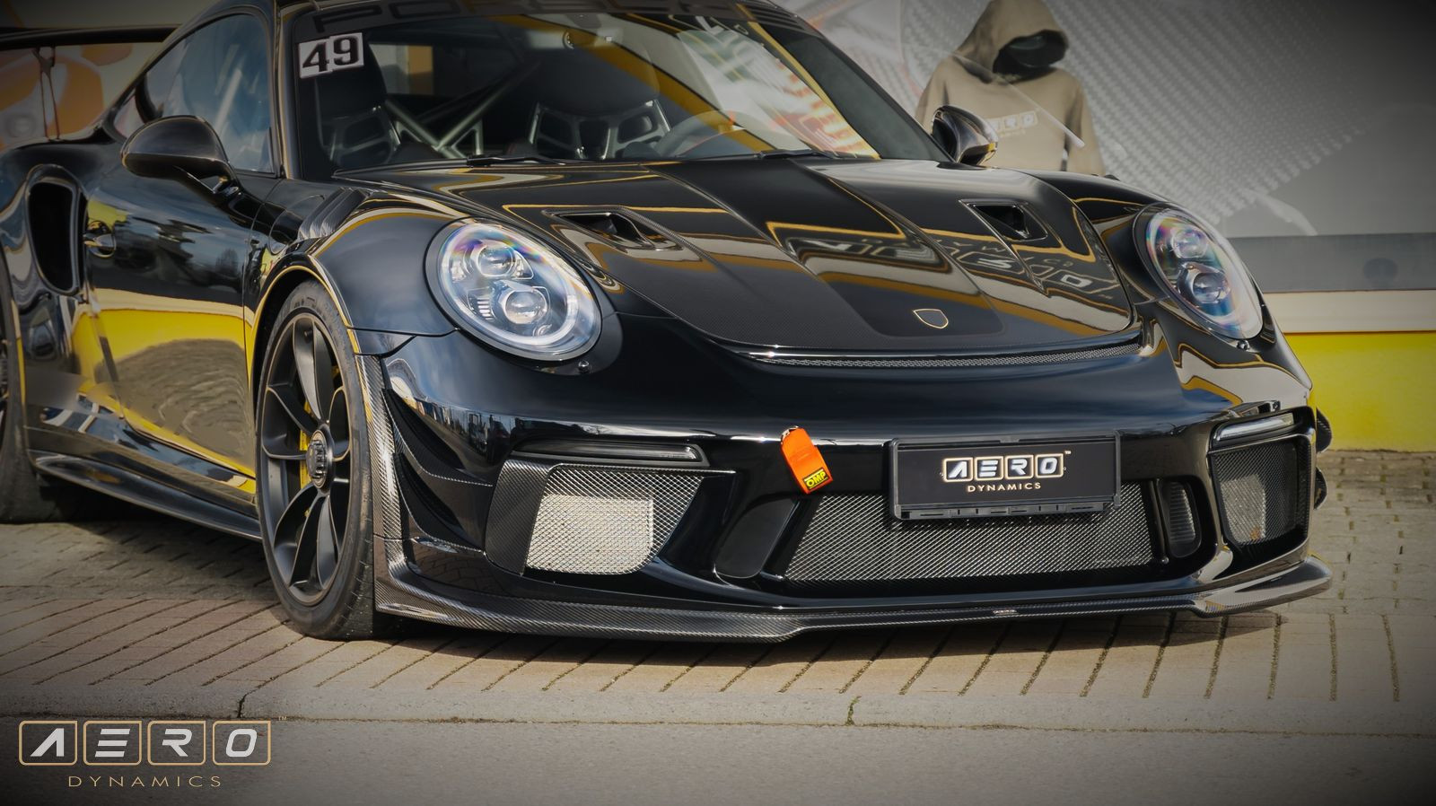 DB Carbon Auspuff Umrandung für Porsche 991.2 GT3RS
